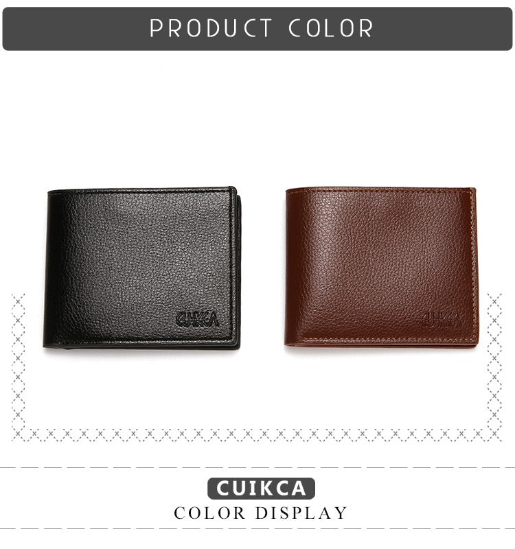 CUICKA Branded Original Leather Wallet For Men