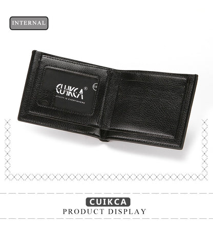 CUICKA Branded Original Leather Wallet For Men