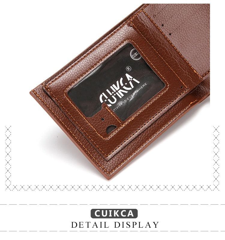 CUICKA Branded Original Leather Wallet For Men