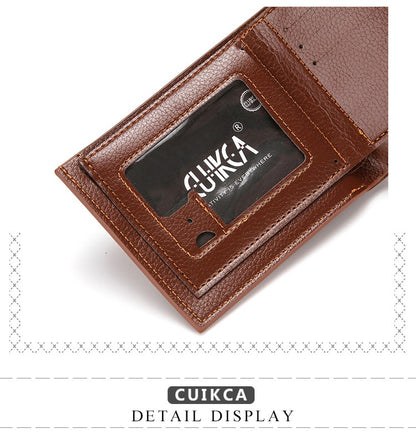 CUICKA Branded Original Leather Wallet For Men