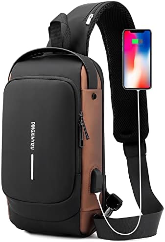 Anti-Theft Crossbody Sling Backpack