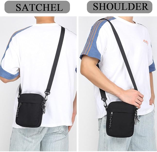Waterproof Crossbody Sling Bag + Free Pouch