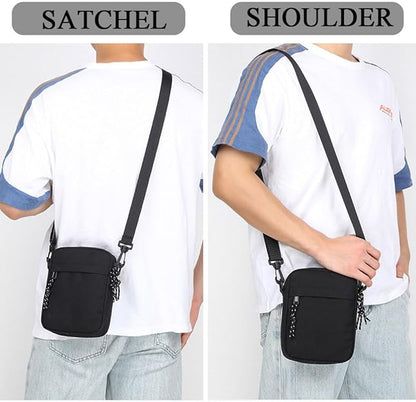 Waterproof Crossbody Sling Bag + Free Pouch