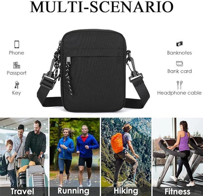 Waterproof Crossbody Sling Bag + Free Pouch