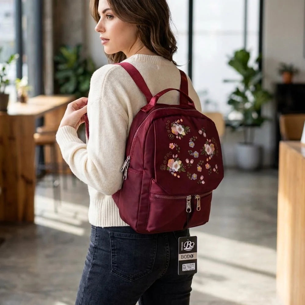 Floral Backpack – Lightweight & Trendy