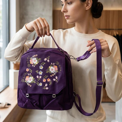 Floral Backpack – Lightweight & Trendy