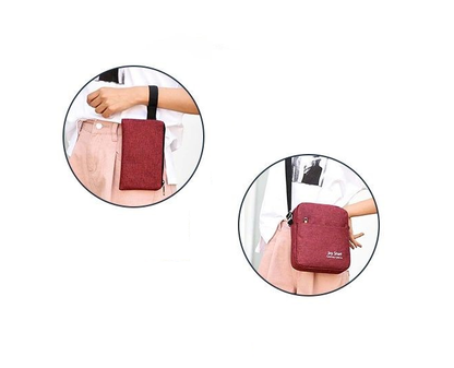 2 PCs - Premium Quality Trendy chest sling set bag for men & women's
