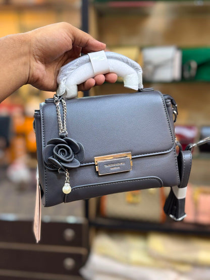 Imported Leather Hand Bag Clutch