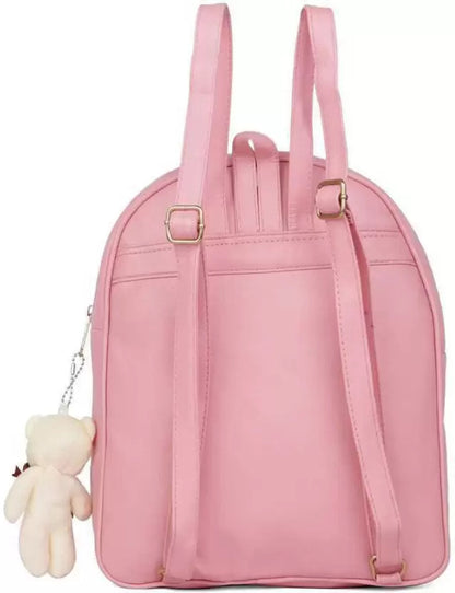 Leather 3 Pcs Backpack Set