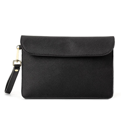 Leather Wristlet Crossbody Wallet Purse