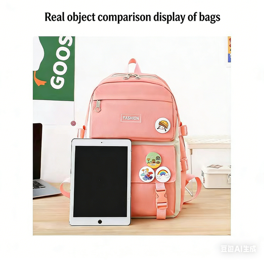 5 Pieces Backpack Set For Girls